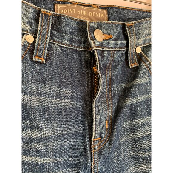 Point Sur Denim California Size 25 Women's Straight Leg High Rise Jeans - Picture 3 of 11